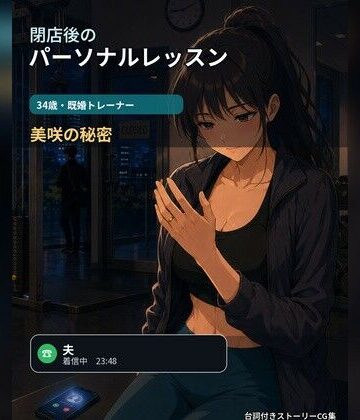 【d_816859】閉店後のパーソナルレッスン ―34歳・既婚トレーナー、美咲の秘密―【ぴろき】