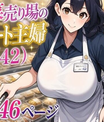 【d_817396】惣菜売り場のパート主婦（42）と夫のいる店のバックヤードで汗だく本気中出しセックスした話【あまつぶ工房】