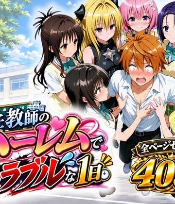 【d_817454】新任教師のハーレムでトラブルな一日【アシタノトビラ】