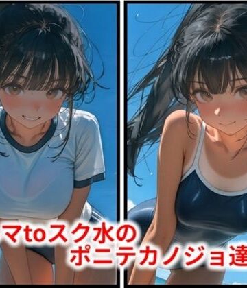 【d_818151】ブルマtoスク水のポニテカノジョ達 AG【HoneyLemon】