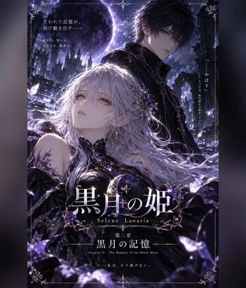 【d_818332】黒月の姫 – Selene Lunaria – 第二章「黒月の記憶」【Lunaria Works】