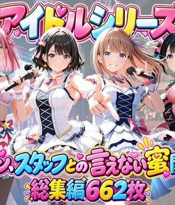 【d_818420】アイドルシリーズ ファン、スタッフとの言えない蜜関係 総集編662枚【セイクロニクル】