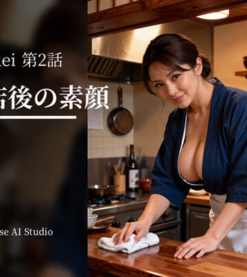 【d_819720】女将Rei 第2話「閉店後の素顔」【VelvetMuse AI Studio】