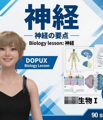 【d_819944】【▲20】パンチラガチャ★一ノ瀬廻里 大学に進学し強豪予備校『DOPUX（ドピュックス』で生物I，IIを教える名物講師に！（Vol.045:神経）【Libido-Labo】
