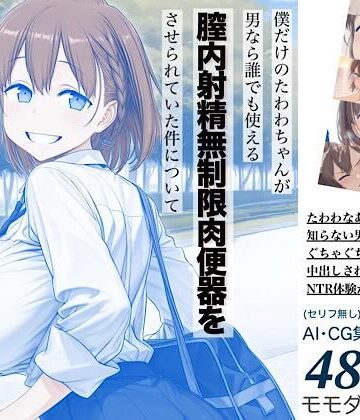 【d_820290】僕だけのたわわちゃんが男なら誰でも使える膣内射精無制限肉便器をさせられていた件について【モモダ商店】