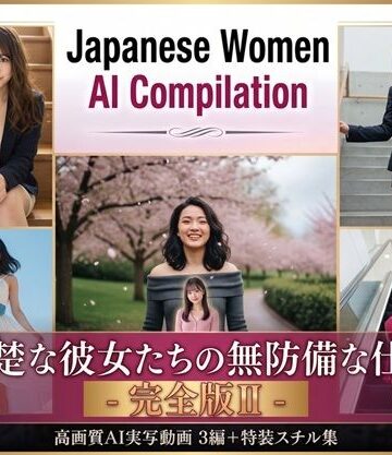 【d_822706】Japanese Women AI Compilation – 清楚な彼女たちの無防備な仕草 – 完全版II【AI-JOE】