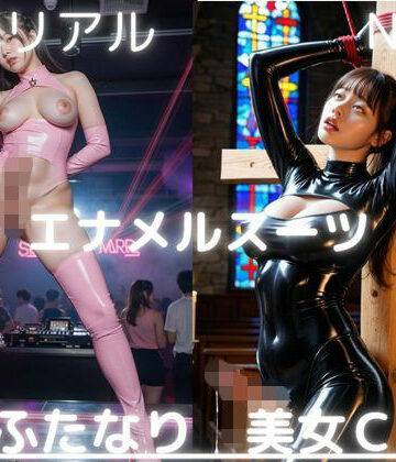 【d_822881】超絶リアル！！エナメルスーツ！かわいいふたなりCG集 No.46【その他ポーズ・アナル見せ・オナニー・サイバースーツ・緊縛拘束・足こき】大容量486枚【AI男の娘ちゃんず】
