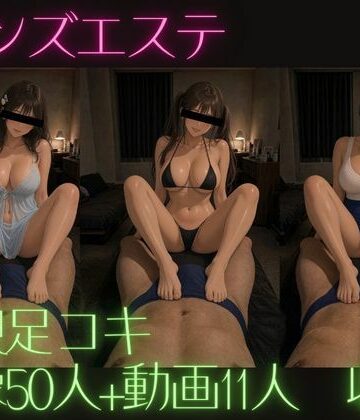 【d_824539】メンズエステ 主観足コキ 画像50人 動画10人【サイダーマン】