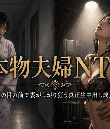 【d_825791】本物夫婦NTR 〜監督の目の前で妻がよがり狂う真正生中出し成長譚〜【彼女たちの観覧席】