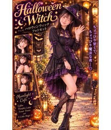 【d_826619】カウントダウンあり ひなのハロウィンコスプレ【HINANO AI】