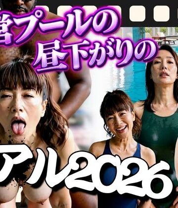 【d_826625】市営プールの昼下がりのリアル2026 〜競泳水着の熟女7人が黒人コーチの極太チ◯ポに堕ちるまで〜【コーヒーライダー】