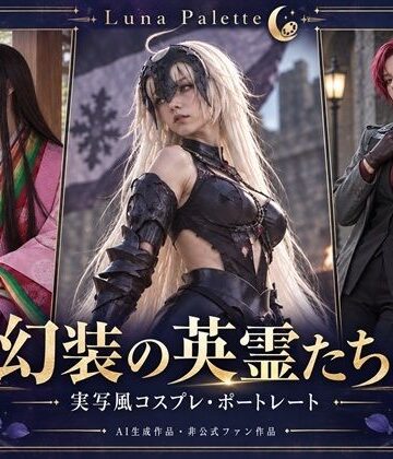 【d_827398】幻装の英霊たち 実写風コスプレ・ポートレート30【Luna Palette】