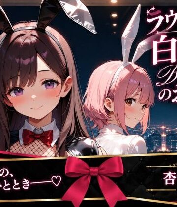 【d_825085】ラウンジの白黒バニーのお仕事【杏屋】