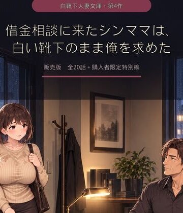 【d_826220】借金相談に来たシンママは、白い靴下のまま俺を求めた【白靴下人妻文庫】