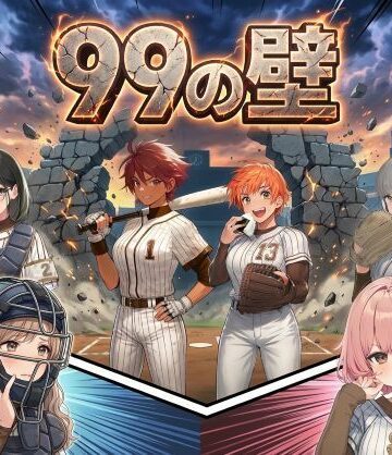【d_826919】99の壁 ―ビンボー女子大野球部の、はみ出し育成記―【えすじーお】