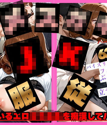 【d_828901】【レ●プ】Gカップ爆乳メス◯キJ系を服従 電車にいるエロ女子校生を痴●してハ〆た話【白乳美もも先輩】