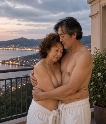 【d_828973】妙子（タエコ）と弘（ヒロム）22 外国の夜――75歳の妙子、60歳の弘と海の向こうで燃える【hiromu】