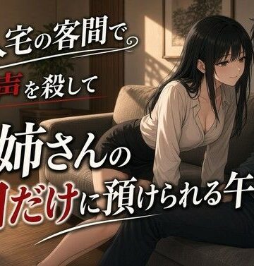 【d_829012】他人の家で跪かされる下僕の口奉仕【夜の息抜き】