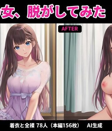 【d_830262】【着衣と全裸の差分156枚】【著作権フリー・商用可】この女、脱がしてみた！Vol.2 〜もっとあの子を脱がせ〜 R-18美少女差分CG素材集【著作権フリー素材屋さん】