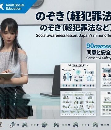 【d_830434】【△20】パンチラガチャ★二階堂 沙耶 大学に進学し強豪予備校『DOPUX（ドピュックス）』で社会人向け講座（性犯罪）を教える名物講師に！（Vol.023:のぞき（軽犯罪法など））【Libido-Labo】