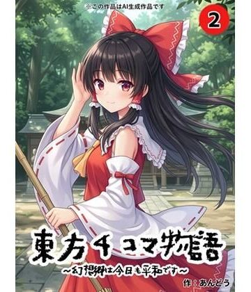 【d_832138】東方4コマ物語〜幻想郷は今日も平和です〜.第2巻【ふじちゃんねる】