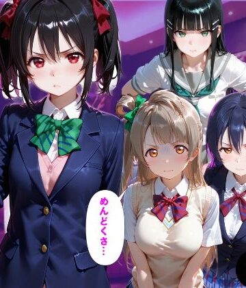 【d_832791】「だるっ」ギャンブルで作った借金を返済するため、しょうがなく風俗嬢になりました ラ●ライブ！編【金色の玉転がし】