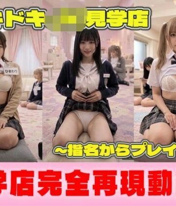 【d_832822】ドキドキJ〇見学店〜指名からプレイまで〜【みみた産業】