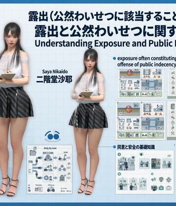 【d_832967】【△20】パンチラガチャ★二階堂 沙耶 大学に進学し強豪予備校『DOPUX（ドピュックス）』で社会人向け講座（性犯罪）を教える名物講師に！（Vol.026:露出（公然わいせつに該当することが多い））【Libido-Labo】