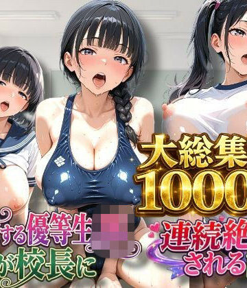 【d_833313】【総集編】【3作品収録】【1000枚収録】〜挑発する優等生JKが校長に連続絶頂される話 総集編 vol.1〜【練乳まんごろう】