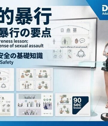 【d_834266】【△20】パンチラガチャ★二階堂 沙耶 大学に進学し強豪予備校『DOPUX（ドピュックス）』で社会人向け講座（性犯罪）を教える名物講師に！（Vol.034:性的暴行）【Libido-Labo】