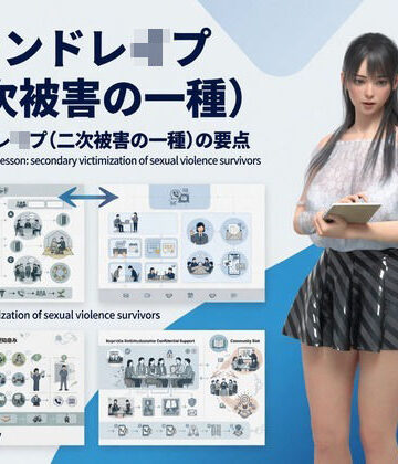 【d_834276】【△20】パンチラガチャ★二階堂 沙耶 大学に進学し強豪予備校『DOPUX（ドピュックス）』で社会人向け講座（性犯罪）を教える名物講師に！（Vol.037:セカンドレ●プ（二次被害の一種））【Libido-Labo】