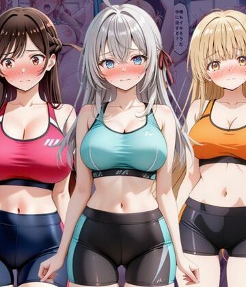 【d_834714】ジムに来た美女会員と孕ませセックスした話 ア〇リャ、水〇千鶴、椎〇真昼編【おんまこ充電】