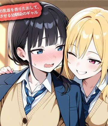 【d_834816】女体化した俺の乳首を弄りたおして、無限チクイキさせる幼馴染のギャル【こむぎ】