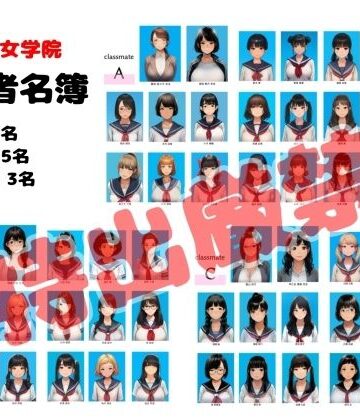 【d_835511】私立栄愛女学院 在籍者名簿【栄愛女学院】