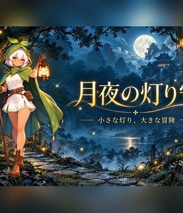 【d_837159】月夜の灯り守（全年齢版）【AIcom】