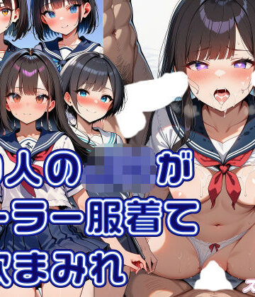 【d_838465】50人のJKがセーラー服着て肉欲まみれ【スケルメイト編集部】