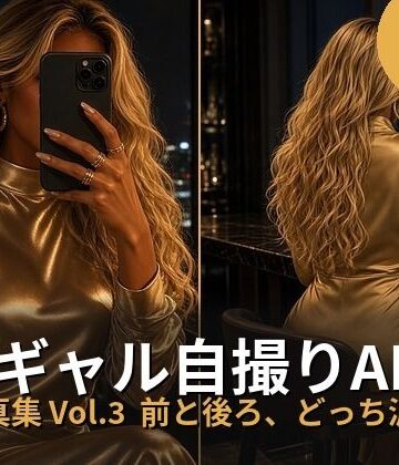 【d_838705】ギャル自撮りAI 写真集 Vol.3 前と後ろ、どっち派？ 30枚【ギャル自撮り】
