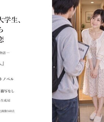 【d_839558】白昼文庫『人妻と大学生、隣室から始まる恋 ― 環と巧の純愛物語 ―』 第1章『隣人』【白昼文庫】