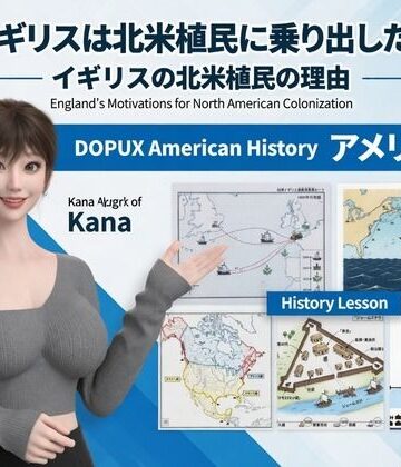 【d_841348】パンチラガチャ★西陣郁奈（にしじんかな）強豪予備校『DOPUX（ドピュックス）』で大学受験生向け講座（世界史）を教える名物講師！（Vol.023:なぜイギリスは北米植民に乗り出したのか？）【Libido-Labo】