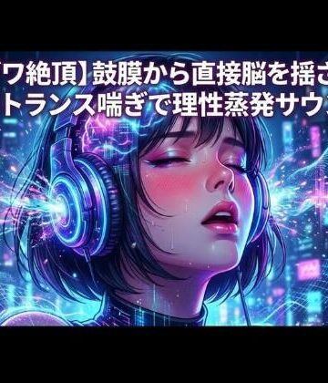【d_843211】【ゾワゾワ絶頂】鼓膜から直接脳を揺さぶる！限界トランス喘ぎで理性蒸発サウンド【ヒメゴト】