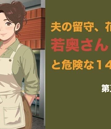 【d_843526】夫の留守、花屋の若奥さんと危険な十四日間 第五話 夫の知らぬ間に若い青年の種を宿し、完璧な托卵を愛おしむ夜【青いらいおん】